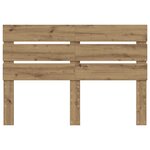vidaXL Tête de lit Chêne artisanal 140 cm Bois d'ingénierie