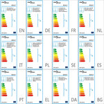 Vidaxl lustre doré 5 ampoules e14