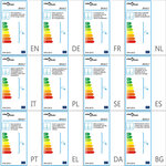 vidaXL Lustre Doré 5 ampoules E14