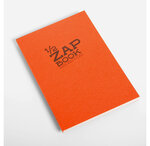 Bloc 1/2 Zap Book encollé grand coté 80 Feuilles A5 80g couvertures assorties CLAIREFONTAINE