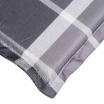vidaXL Coussin de transat ensoleillé Gris 178 x 60 x 4 cm Tissu Oxford