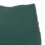 vidaXL Coussin de Dos Vert foncé 60 x 20 x 50 cm