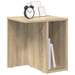 vidaXL Table d'appoint Chêne Sonoma 37 x 32 x 40 cm Bois d'ingénierie