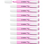Surligneur swing cool Pastel Mauve Givré x 10 STABILO
