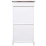 vidaXL Armoire à chaussures Marron 50 x 28 x 98 cm Bois de Paulownia