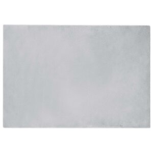 vidaXL Tapis en Fourrure Synthétique de Lapin Olite Gris 160 x 230 cm