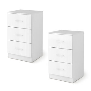 Lot de 2 classeurs de dossiers multi-fonction 37 1 x 34 2 x 66 5 cm ergonomique contemporain en métal noir 20_0012514