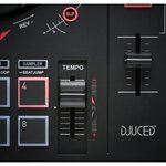 HERCULES InPulse 300 - Contrôleur DJ USB - 2 pistes avec 16 pads et carte son