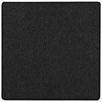vidaXL Tapis Couloir Anthracite 100 x 100 cm 100 Polypropylène