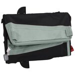 vidaXL Remorque de vélo noir et gris 30 kg fer