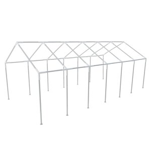 vidaXL Cadre en acier pour tente de réception de 12x6 m