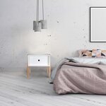 Table de chevet scandinave empilable