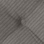 vidaXL Coussins de siège 4 Pièces Gris clair 40 x 40 x 6 cm