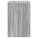 vidaXL Bureau Sonoma gris 90 x 50 x 76 cm Bois d'ingénierie