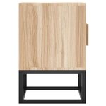 vidaXL Meuble TV 105x30x45 cm bois d'ingénierie et fer