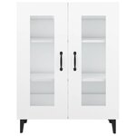 vidaXL Buffet blanc 69 5x34x90 cm bois d'ingénierie