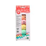 Lot de 12 x 6 surligneur s fluo mini tracé pointe biseautée coloris assortis pastel liderpapel