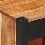 vidaXL Armoires de chevet 2 Pièces 40x35x50 cm Bois massif acacia