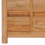 vidaXL Meuble TV 120 x 30 x 40 cm bois de teck massif