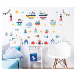 44845 Stickers Muraux theme Nautique