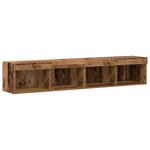 vidaXL Ensemble meuble TV 6 Pièces Bois ancien Bois d'ingénierie