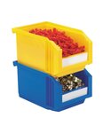 20 X (COLIS  10 BACS) Bac à bec plastique haute résistance rouge 400 x 400 x 240mm