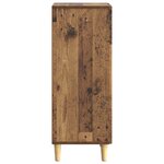 vidaXL Buffet Bois ancien 33 x 34 5 x 90 cm Bois d'ingénierie