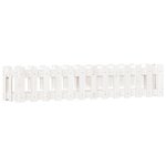 vidaXL Lit surélevé de jardin design de clôture 150x30x30cm pin massif