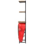 vidaXL Cave à vin Tracteur 49x31x172 cm Bois massif de manguier