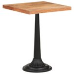vidaXL Table de bistro 60x60x76 cm Bois d'acacia massif