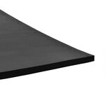 vidaXL Tapis de sol Noir 1 2 x 2 m Caoutchouc