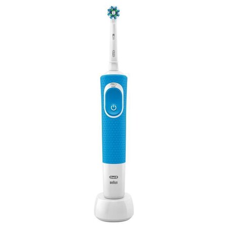 Oral-b vitality 100 brosse a dents électrique bleue - minuteur intégré