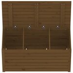 vidaXL Boîte de jardin marron miel 101x50 5x46 5 cm bois massif de pin