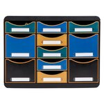 Module De Classement Storebox Multi 11 Tiroirs Neo Deco - Couleurs Assorties - Exacompta