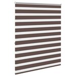 vidaXL Store enrouleur tamisant 120 x 175 cm marron