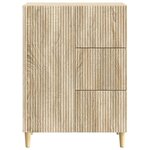 vidaXL Buffet Chêne Sonoma 66 x 34 5 x 90 cm Bois d'ingénierie