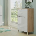 Germania commode gw-mauresa 34x60x97 cm blanc