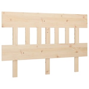 vidaXL Tête de lit 153 5x3x81 cm Bois massif de pin