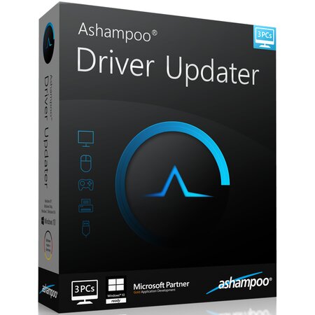 Ashampoo driver updater - licence 1 an - 3 postes - a télécharger