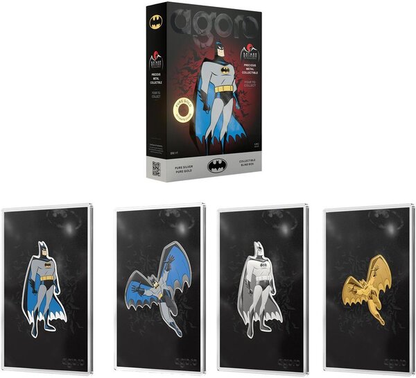 Monnaie BATMAN DC Blind Box 2 Oz Argent ou Or Niue 2026