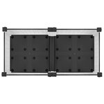 vidaXL Lit surélevé 80x40x23 cm Polypropylène