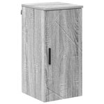 vidaXL Ensemble de mobilier de salle de bain 5 Pièces Sonoma gris