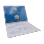 2 euros commémorative Vatican 2019 - Chapelle Sixtine en coffret BU.