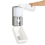 Distributeur automatique de savon liquide et désinfectant - 1 l - jantex -  - abs1 120x110x262mm
