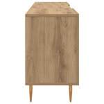 vidaXL Meuble TV chêne artisanal 150 x 30 x 50 cm Bois d'ingénierie
