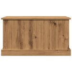 vidaXL Boîtes de rangement chêne artisanal 70x40x38 cm bois ingénierie
