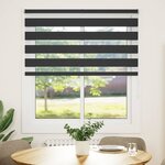 vidaXL Store zèbre noir 120x150 cm largeur du tissu 115 9 cm polyester