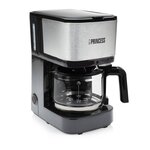 Princess Machine à café à filtre Compact 8 600 W 0 75L Noir et argenté