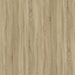 vidaXL Bureau Chêne sonoma 100x49x75 cm Bois d'ingénierie