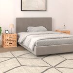 vidaXL Tables de chevet 2 Pièces 34x34x34 cm Bois massif de noyer